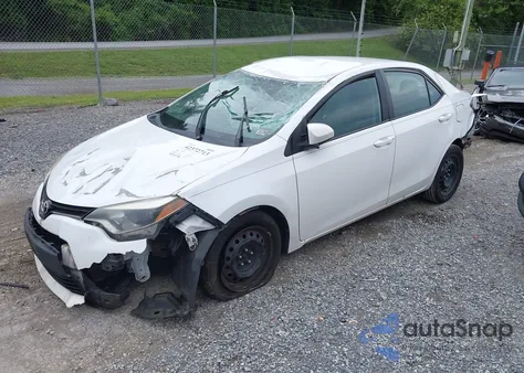 2014 Toyota Corolla Le from USA, damaged, VIN 2T1BURHE9EC027129